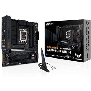 Asus TUF GAMING B760M-PLUS WIFI D4 - Placa base mATX Intel B760 LGA 1700