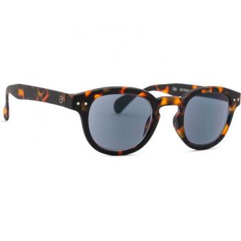 Gafas de sol Izipizi Reading Sun #C Tortoise - Gafas cuadradas de carey, lentes polarizados, protección UV400, diseño ligero y cómodo
