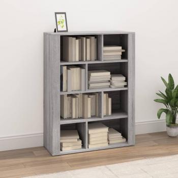 Armario Sonoma gris 80x30x106 cm madera multicapa