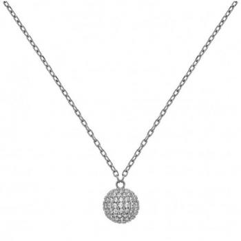 Collar Daniel Wellington Pavé Cristal 42-46 cm Plata