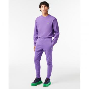 Lacoste - Pantalón sport slim fit de hombre, chándal, ajuste slim fit, diseño deportivo, tejido cómodo y transpirable