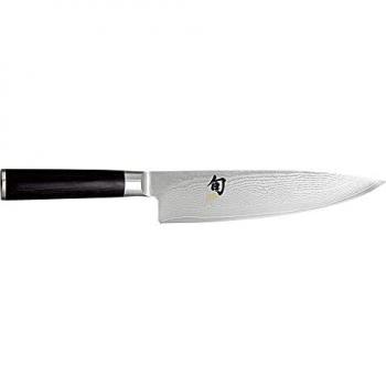 Shun Classic 8-Inch Chef's Knife with VG-MAX Steel Core and Ebony PakkaWood Handle