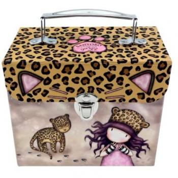 Estuche de Almacenaje Gorjuss Purrrrrfect Love Cartón (16 x 13,4 x 9 cm) Unisex Niños Multicolor