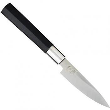 Kai Cuchillos de Cocinero, Acero Inoxidable, Negro, 10 cm