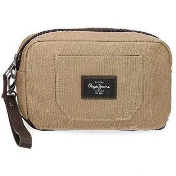 Bolso de Mano Pepe Jeans JASP, Marrón, 24.5 x 15 x 6 cm