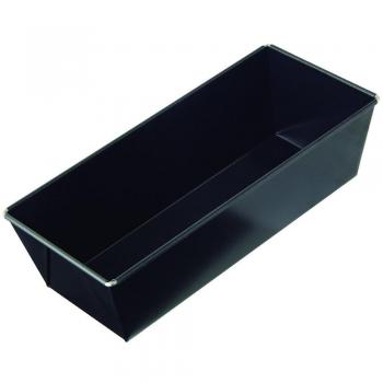 Dr. Oetker Molde Rectangular 25Cm, Aluminio, Negro, 25 cm