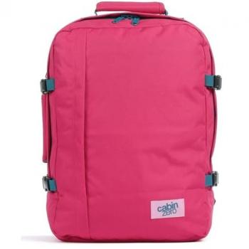 Mochila de viaje CabinZero Classic 44L Ultra Ligera con Seguimiento de Equipaje - Miami Magenta Unisex