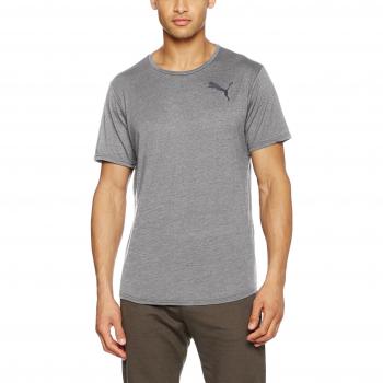 PUMA Dri Release Novelty tee – Camiseta, Primavera/Verano, Hombre, Color Gris Medio, tamaño M