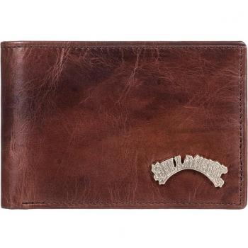 Billabong Arch Leather Triple Fold Unisex Wallet