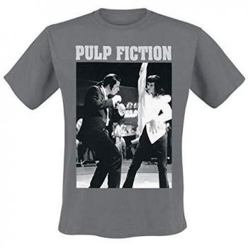 Pulp Fiction Dance Camiseta Gris XL