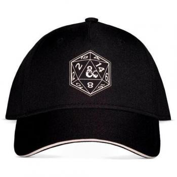Dungeons & Dragons Fire Damage Adjustable Gaming Cap - Black