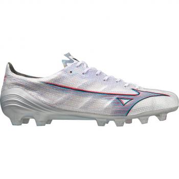 Botas de Fútbol Mizuno Alpha Japan MD Hombre Unisex Blancas