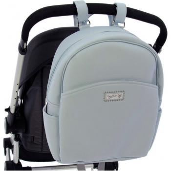 Mochila para sillas de paseo Rosy Fuentes - Mochila versátil y funcional, diseñada para sillas de paseo, fabricada con materiales duraderos, incluye múltiples compartimentos de almacenamiento, correas ajustables para mayor comodidad y estilo