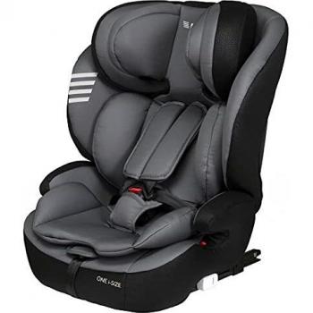 Play One i-size, silla de coche para niños de 76 a 150 cm de altura, color grey wings
