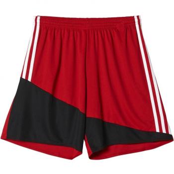 adidas Regi 16 Sho - Pantalón corto para hombre, color rojo / blanco / negro, talla XL