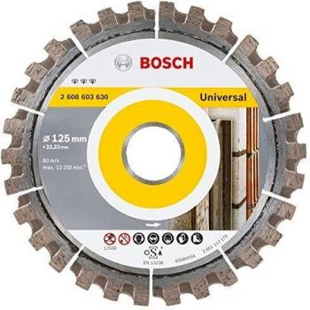 Bosch 2 608 603 630 - Disco de corte de diamante Best for Universal - 125 x 22,23 x 2,2 x 12 mm