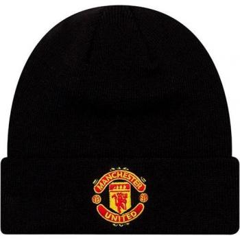 Gorro New Era Core Cuff Beanie Manchester United FC Negro para Hombre