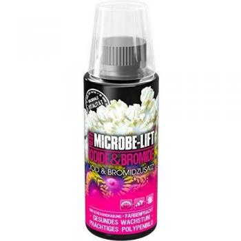 MICROBE-LIFT Iodide & Bromide – Suplemento de YODO y bromuro para acuarios de Agua Salada,