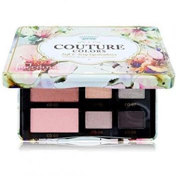 IDC Color paleta maquillaje Couture -sombras ojos, colorete y polvos compactos