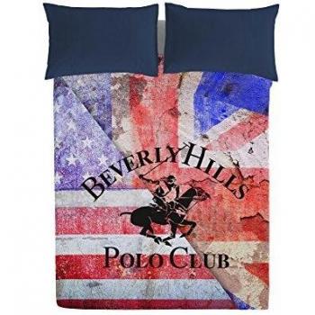 Beverly Hills Polo Club Juego De Sábanas Baltimore Multicolor Cama 180