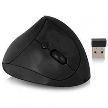 Ewent EW3150 - Ratón (mano derecha, Óptico, RF inalámbrico, 1600 DPI, Negro)