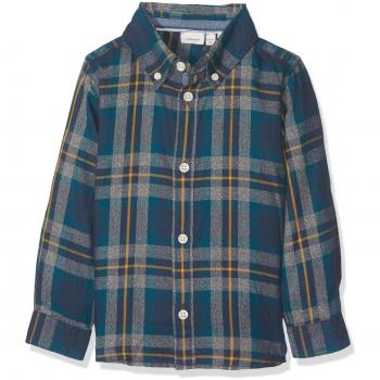 NAME IT Nitilias Ls Shirt Mini, Blusa para Bebés, Multicolor