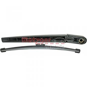Brazo del limpiaparabrisas trasero con tapa y escobilla integrada METZGER 2190360 para RENAULT Clio 4