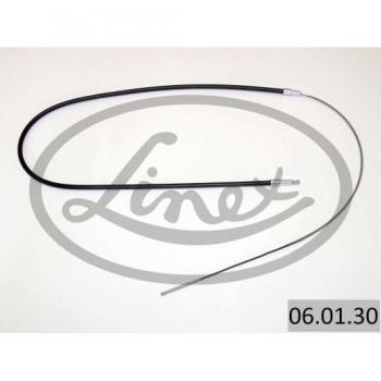 Cable de freno de estacionamiento LINEX 06.01.30 Izquierda