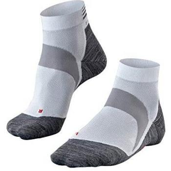 Falke BC6 Pro Short Unisex Biking Socks - Breathable, Quick-Dry, Vegan, Lightweight, Direct Shoe Contact (Size 37-38)
