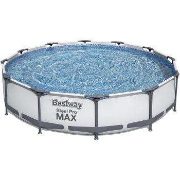 Bestway Steel Pro Max Round Pool Set 366 x 76 cm with Filter Pump 1,249 L/h