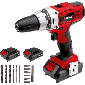 YATO YT-82853 - taladro inalámbrico 14,4V iones li- 2 pilas