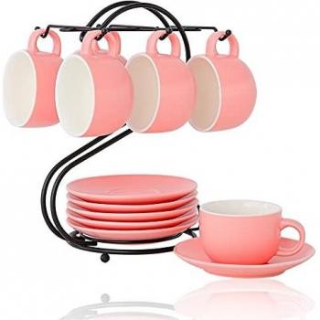 Juego de Tazas de Espresso de Cerámica