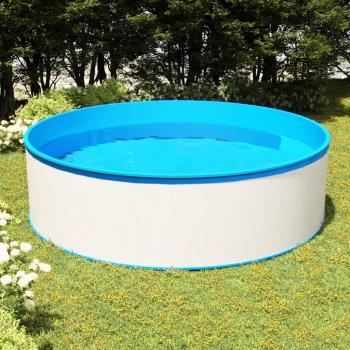 Piscina de chapoteo Off-Earth 350x90 cm Blanco