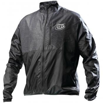 Troy Lee Ace 2 Cortavientos Chaqueta, Todo el año, Unisex, Color Negro - Negro/Negro, tamaño S