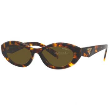 Prada PR 26ZS Geometrica Havana Sunglasses for Women