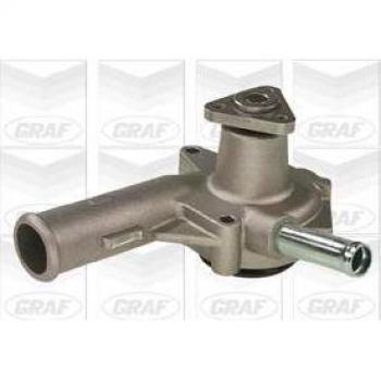 Bomba de agua GRAF PA401 - Bomba sumergible, capacidad de 4000 litros por hora, potencia de 400 W, altura máxima de elevación de 8 metros, diseño compacto y ligero, ideal para drenaje y