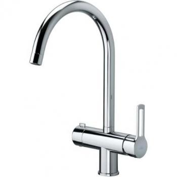 Mezclador de lavabo monomando con caño orientable Paffoni Ringo Cromo RIN184CR