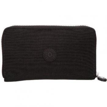 Kipling OLVIE - Monedero de Material sintético Mujer, Color Negro, Talla 37x12x2 cm