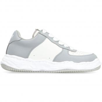 Maison Mihara Yasuhiro Men's Wayne Low Top Sneakers | Size 42 | A08FW706 Color GRYWHT