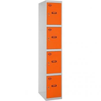 Casillero SIMONLOCKER PROFESIONAL DESMONTADO 4 PUERTAS 1/4 500 Simonrack