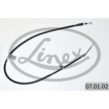Cable de freno de estacionamiento LINEX 07.01.02 Izquierda