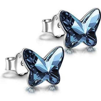 ANGEL NINA pendientes mujer Pendientes de plata para pendientes niña mujer Pendientes de cristal Swarovski Pendientes de plata Regalo de mujer mujer regalo de pendientes mujer plata