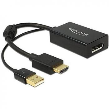 DeLOCK ADAPTERKAB HDMI-ST/DP-BU 0,25M