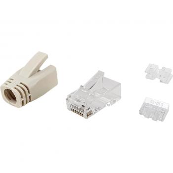 Conector RJ-45 Transparente Blanco Equip - 121176