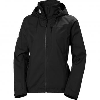 Helly Hansen Women's Crew Hooded Jacket 2.0 Waterproof Black XL