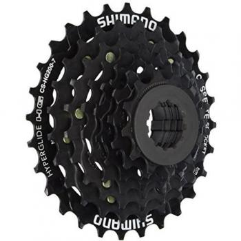 SHIMANO Zahnkranz-Kassette-2093037100 Casete dentado, Unisex Adulto, Plata, 17x17x6cm