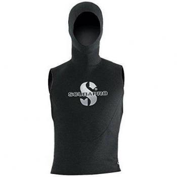 Scubapro Hooded Vest 2,5 mm Debajo del chaleco con pasamontañas, small