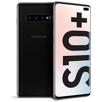 Samsung Galaxy S10+ - Smartphone de 6.4 QHD+ Curved Dynamic AMOLED, 16 MP, Exynos 9820, Wireless & Fast & Reverse Charging, 128 GB, Prisma Negro