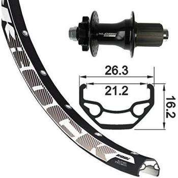 RT 29 XLC 6-agujeros ne. TA 12 32L Rodi Black Rock DISK ne, radios Niro