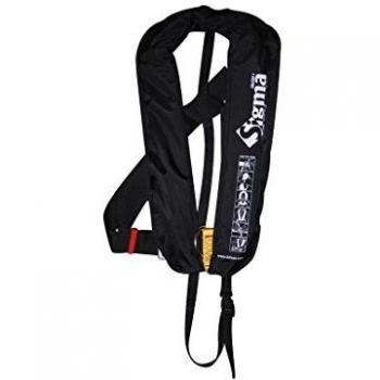 Lalizas Sigma Chaleco Salvavidas, Unisex Adulto, Negro, Automático